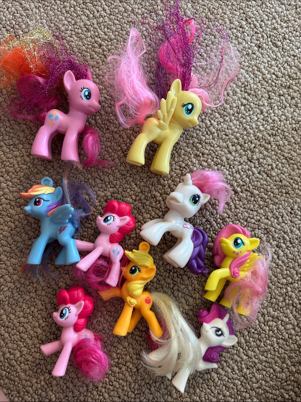 My Little Pony Generation 4 - 9 assorted ponies